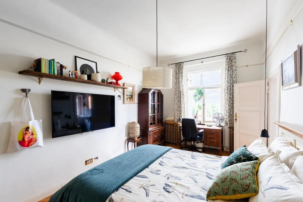 Rum i privatbostad Victoria Design Stays - Premium Apartment Ohrada Prag